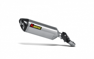 Akrapovic Slip-on Line Titanium met E-keur Kawasaki Versys 1000 2012 2018